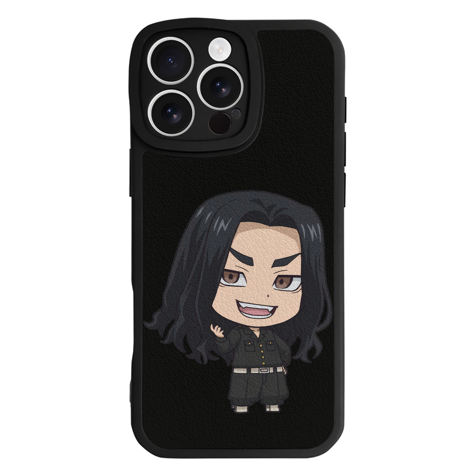 （画像用） 東京リベンジャーズ Tokyo Revengers 【iPhone 16シリーズ対応】シリコンスマホケース（レザー調） 材質：シリコン